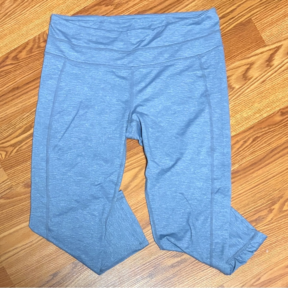 Athleta Leggings Gray Cropped Athletic Pats Women’s Size Medium